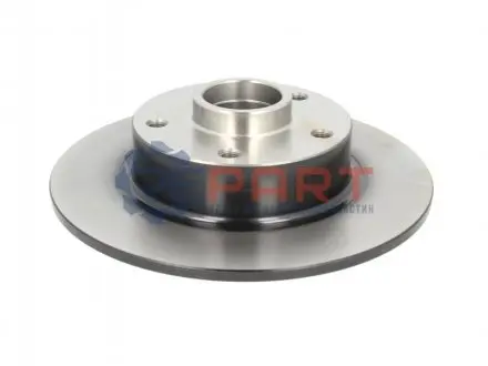 Фото Диск гальмівний (задній) Renault Megane III/Scenic III 08- (260x8) (+ABS) (з підшипником) TRW (DF6182) зображення 1