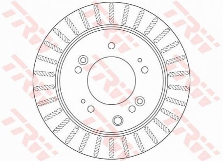 Гальмівні диски TRW DF6191S