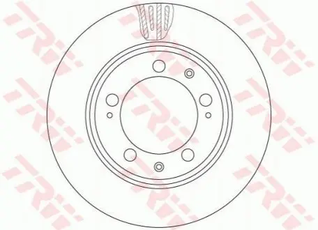 Автозапчасть TRW DF6484S