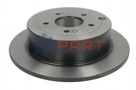 Фото Диск гальмівний (задній) Hyundai Santa Fe I/II 2.0-3.3 05-13 (302x11) TRW (DF6690) зображення 1