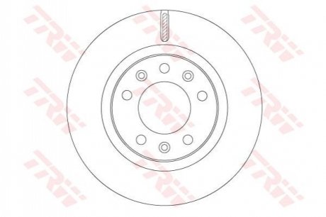 Диск гальмівний TRW DF6785 (фото 1)