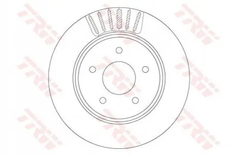 Фото 1 — Диск тормозной NISSAN T. X-TRAIL 1,6-2,0 DCI 14- TRW (DF6789) Фото Диск тормозной NISSAN T. X-TRAIL 1,6-2,0 DCI 14- TRW (DF6789) изображение 1