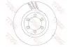 Диск гальмівний передн Лів/Прав SSANGYONG REXTON / REXTON II 2.3-3.2 04.02 TRW (DF6881) зображення 1