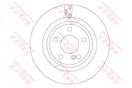 Диск тормозной TRW DF6887 (фото 1)