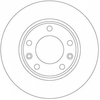 Диск гальмівний PEUGEOT T. 308 1,0-2,0 13- TRW DF6910 (фото 1)
