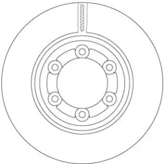 Гальмівний диск TRW DF6984 Купити в Україні