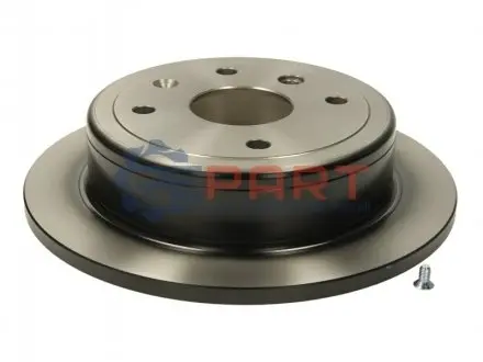 Фото Диск гальмівний (задній) Chevrolet Lacetti/Nubira 05- (257.8x10.5) TRW (DF7381) зображення 1