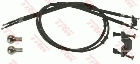 Трос ручного тормоза TRW GCH515