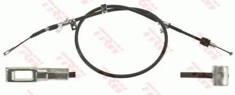 Фото Трос ручника (задній) (L) Hyundai ix35/Kia Sportage 10- (L=1726mm) TRW (GCH729) зображення 1