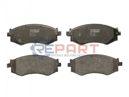 Тормозные колодки, дисковые. TRW GDB1008