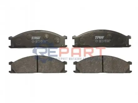 Фото 1 — Колодки гальмівні (передні) Nissan Pathfinder 86-95/Navara I/Pick Up 97- TRW (GDB1017) Фото Колодки гальмівні (передні) Nissan Pathfinder 86-95/Navara I/Pick Up 97- TRW (GDB1017) зображення 1