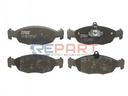 Колодки гальмівні (передні) Opel Combo 94-01/Daewoo Lanos 97- TRW GDB1040 Купити в Україні