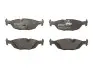 Комплект гальмівних колодок задн, VOLVO 440, 460, 480 SAAB 900 I, 9000 1.6-2.3 09.84-12.98 TRW (GDB1068) зображення 1