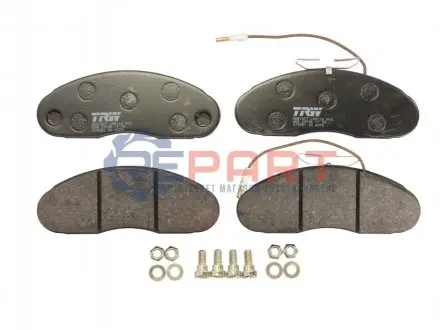 Тормозные колодки, дисковые. TRW GDB1077