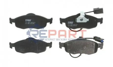 Тормозные колодки, дисковые. TRW GDB1108