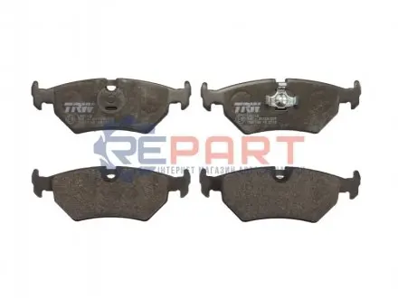 Комплект гальмівних колодок задн, JAGUAR XJ, XJSC, XK 8 2.9-6.0 10.86-07.05 TRW GDB1109
