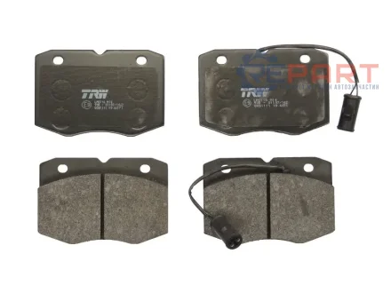 Комплект гальмівних колодок передн, IVECO DAILY II 2.5D/2.8D 01.89-05.99 TRW GDB1111
