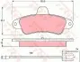 Комплект гальмівних колодок задн, FORD COUGAR, MONDEO I, MONDEO II 1.8-2.5 02.93-12.01 TRW (GDB1112) зображення 1