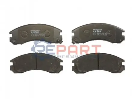 Колодки гальмівні (передні) Citroen C-Crosser 07-/Mitsubishi Outlander/Pajero 98-/Lancer/L400 94-03 TRW GDB1126 Купити в Україні