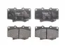 Комплект гальмівних колодок передн, TOYOTA 4 RUNNER II, HILUX III, LAND CRUISER, LAND CRUISER 80 2.0-4.5 01.79 TRW (GDB1154) зображення 1