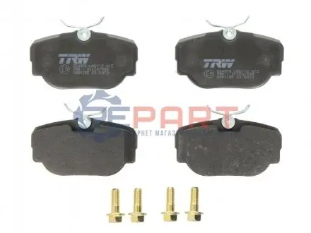 Фото Колодки гальмівні (задні) Land Rover Range Rover 94-02/Discovery 98-04 (Lucas-Girling) TRW (GDB1155) зображення 1