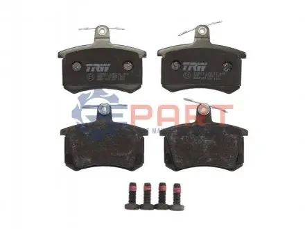 Фото Колодки гальмівні (задні) Alfa Romeo 164 87-98 TRW (GDB1163) зображення 1