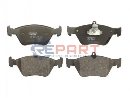 Комплект гальмівних колодок передн, OPEL CALIBRA A, OMEGA B, VECTRA A SAAB 900 II 2.0/2.3/2.5 08.91-12.00 TRW GDB1166 Купити в Україні