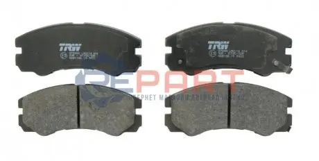 Комплект гальмівних колодок передн, ISUZU RODEO, TROOPER II OPEL FRONTERA A SPORT, FRONTERA B, MONTEREY A 2.0-3.2 08.91-08.04 TRW GDB1186 Купити в Україні