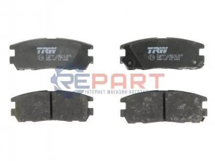 Колодки гальмівні (задні) Opel Frontera A/B 92-04/Monterry A/B 91-99 TRW GDB1187 Купити в Україні