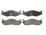 Комплект гальмівних колодок передн, CHEVROLET CAPRICE HUMMER HUMMER H1 JEEP CHEROKEE, CJ5 - CJ8, COMANCHE, GRAND WAGONEER, WRANGLER I 2.1D-6.5D 09.79-12.04 TRW (GDB1207) зображення 1