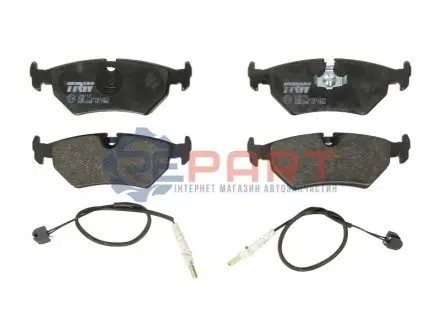 Тормозные колодки, дисковый тормоз.) TRW GDB1258