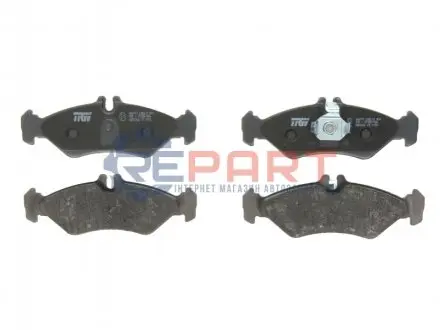 Колодки гальмівні (задні) MB Sprinter 208-316 96- (мала) TRW GDB1262 Купити в Україні