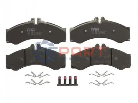 Фото Колодки гальмівні (передні/задні) MB Sprinter 408-416/VW LT 46 96- TRW (GDB1288) зображення 1