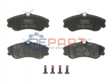 Колодки гальмівні (передні) Citroen Berlingo/Peugeot Partner 96- (Lucas-Girling) TRW GDB1295 Купити в Україні