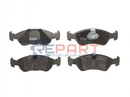 Фото Комплект гальмівних колодок, дискове гальмо TRW (GDB1300) зображення 1