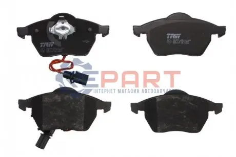 Колодки гальмівні (передні) Audi A4/A6/Skoda Superb/VW Passat 1.9TDI/2.5TDI 95- TRW GDB1307 Купити в Україні