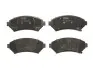 Комплект гальмівних колодок передн, BUICK PARK AVENUE, REGAL, RIVIERA CADILLAC DEVILLE, ELDORADO, SEVILLE CHEVROLET IMPALA, TRANS SPORT OPEL SINTRA PONTIAC BONNEVILLE 2.2-4.6 07.89-12.05 TRW (GDB1308) зображення 1