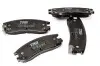 Комплект гальмівних колодок задн, BUICK CENTURY, PARK AVENUE, REGAL, RENDEZVOUZ CADILLAC ALLANTE, DEVILLE, ELDORADO, SEVILLE, SEVILLE II CHEVROLET ALERO, IMPALA, LUMINA 2.2-4.9 09.87-09.06 TRW (GDB1309) зображення 1