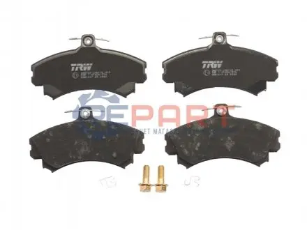 Фото Колодки гальмівні (передні) Mitsubishi Colt 04-12/Carisma/Space Star/Volvo S40/V40 95-06/Smart 04- TRW (GDB1317) зображення 1