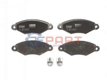 Фото Колодки гальмівні (передні) Renault Kangoo 98- TRW (GDB1321) зображення 1