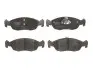 Комплект гальмівних колодок передн, CITROEN SAXO, XSARA PEUGEOT 106 I, 106 II, 205 II, 306 1.0-2.0D 07.87-08.05 TRW (GDB1322) зображення 1