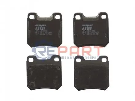 Фото Колодки гальмівні (задні) Opel Omega A/B 86-03/Vectra B 95-03/Senator A/B 84-93 TRW (GDB1346) зображення 1