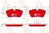 Комплект тормозных колодок, дисковый тормоз TRW (GDB1348DTE) изображение 1