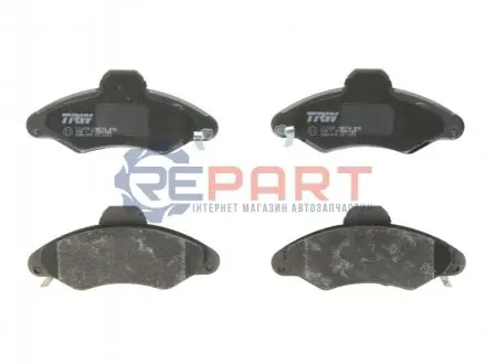 Фото Колодки гальмівні (передні) Ford Escort V/VI 90-00/Orion III 90-93 (Bosch) TRW (GDB1349) зображення 1