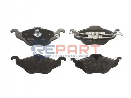 Фото 1 — Колодки гальмівні (передні) Opel Astra G 98-09/Chevrolet Corsa 94-02 TRW (GDB1351) Фото Колодки гальмівні (передні) Opel Astra G 98-09/Chevrolet Corsa 94-02 TRW (GDB1351) зображення 1