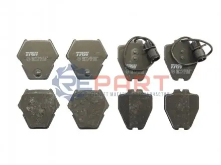 Фото Тормозные колодки, дисковые. TRW (GDB1371) изображение 1