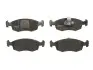 Комплект гальмівних колодок передн, FIAT LINEA, PALIO, PUNTO, SIENA, STRADA 1.2-1.9D 04.96 TRW (GDB1383) зображення 1