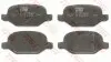 Комплект гальмівних колодок, дискове гальмо GDB1384
