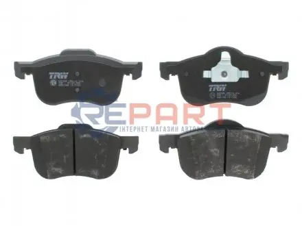 Фото Колодки гальмівні (передні) Volvo S60/S80 2.0/2.4 D/T 98-10 (Ate-Teves) TRW (GDB1388) зображення 1