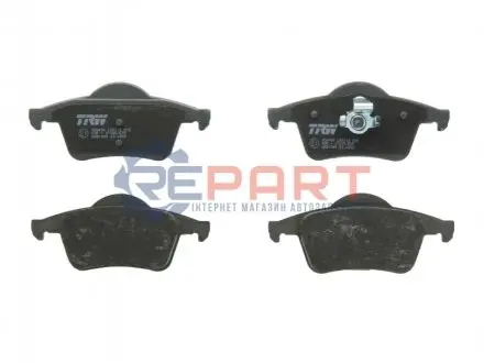 Фото 1 — Колодки гальмівні (задні) Volvo S60/S70/S80/V70 96-10 (Ate) TRW (GDB1389) Фото Колодки гальмівні (задні) Volvo S60/S70/S80/V70 96-10 (Ate) TRW (GDB1389) зображення 1